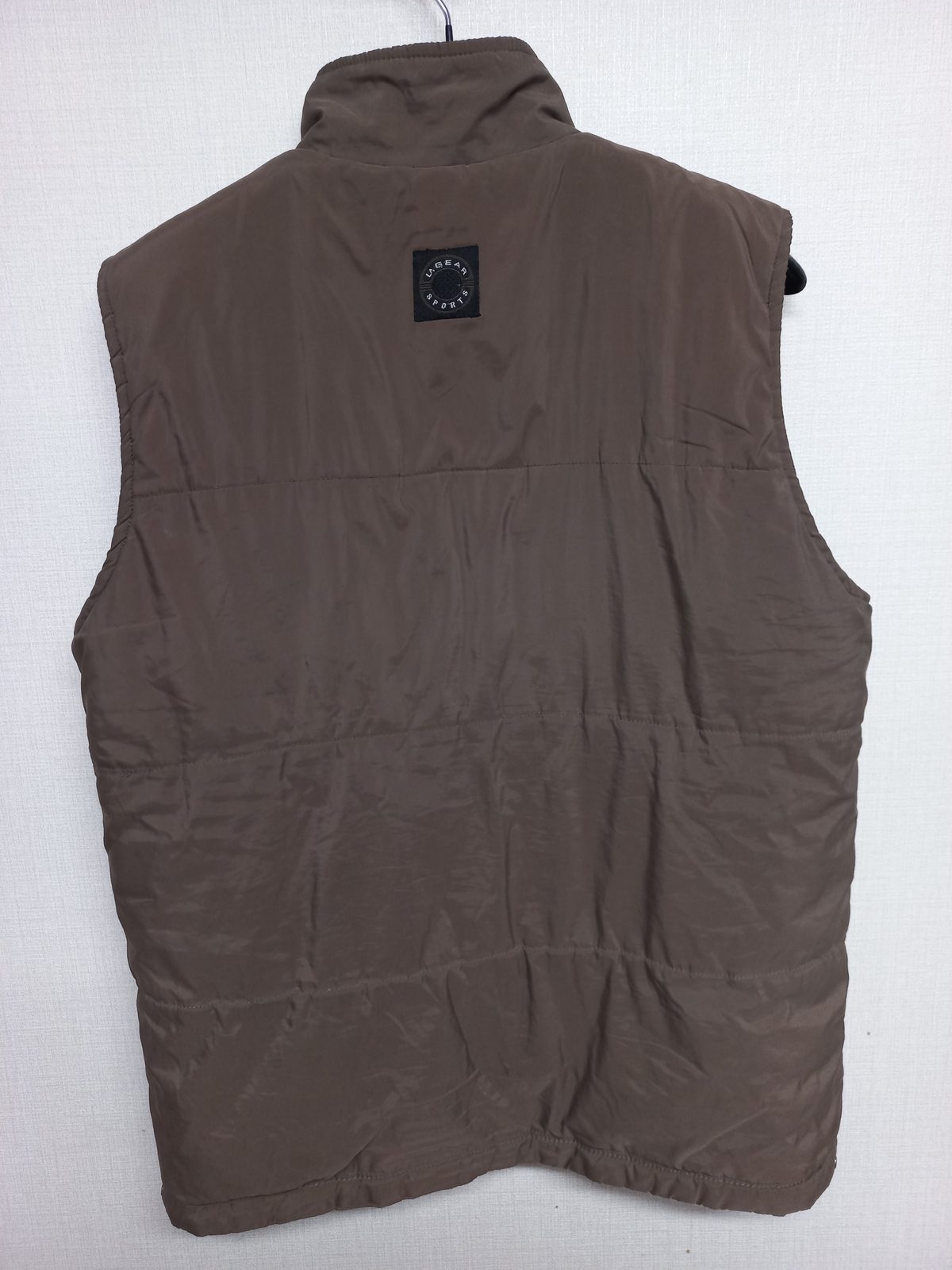 LA GEAR 플리스 안감 조끼 브라운 95 사진 3