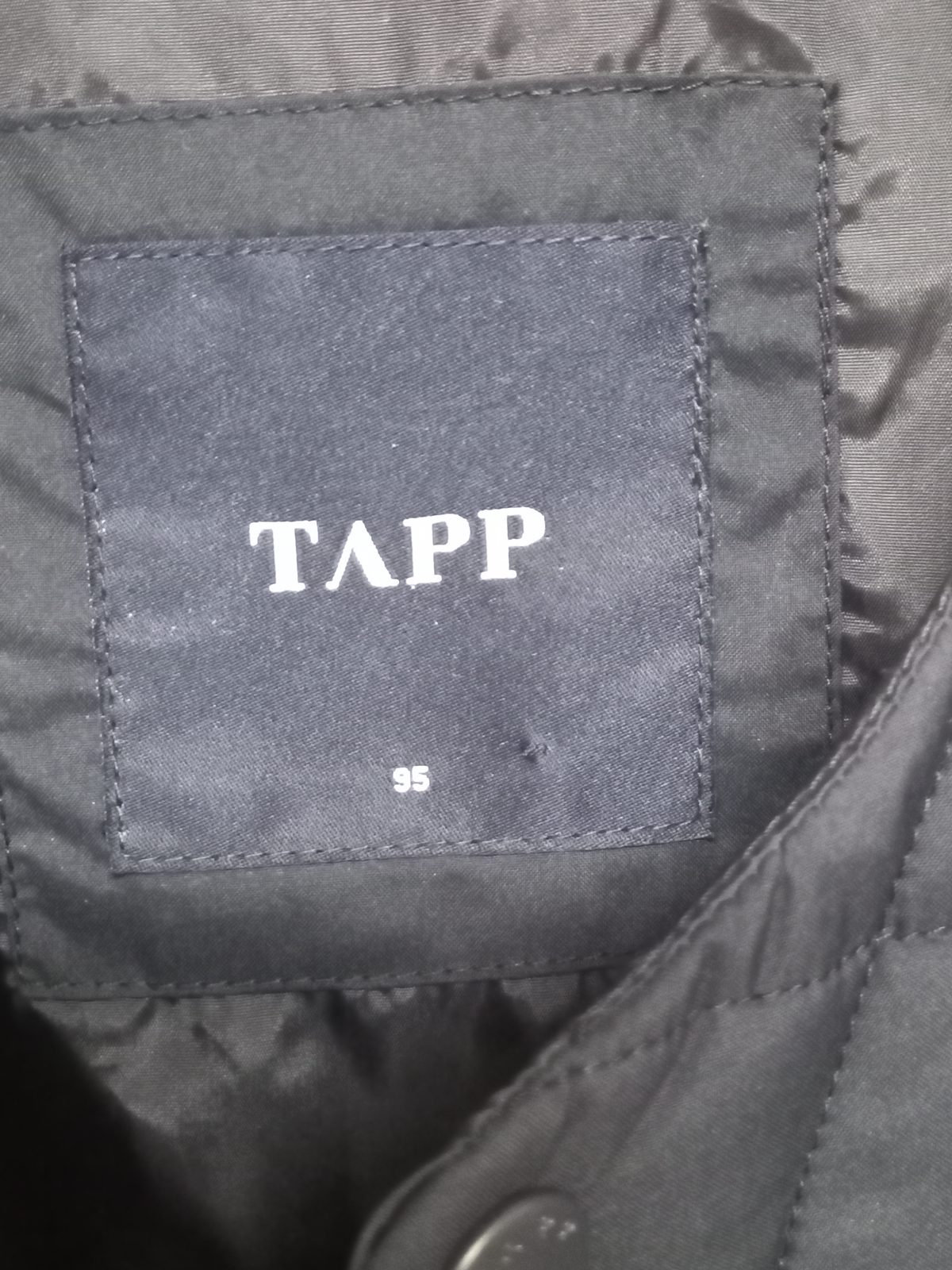 TAPP 퀼팅 조끼 블랙 95 사진 2