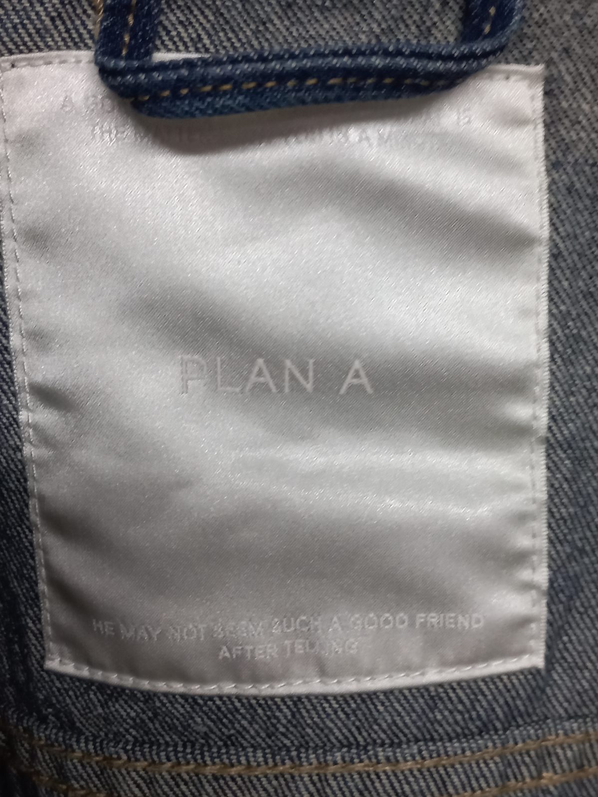 PLAN A 클래식 데님 트러커 자켓 3 사진 2