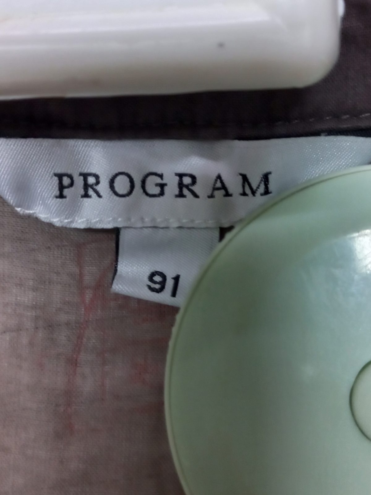 PROGRAM 백버튼 플랩 반팔 셔츠 블라우스 91 사진 3