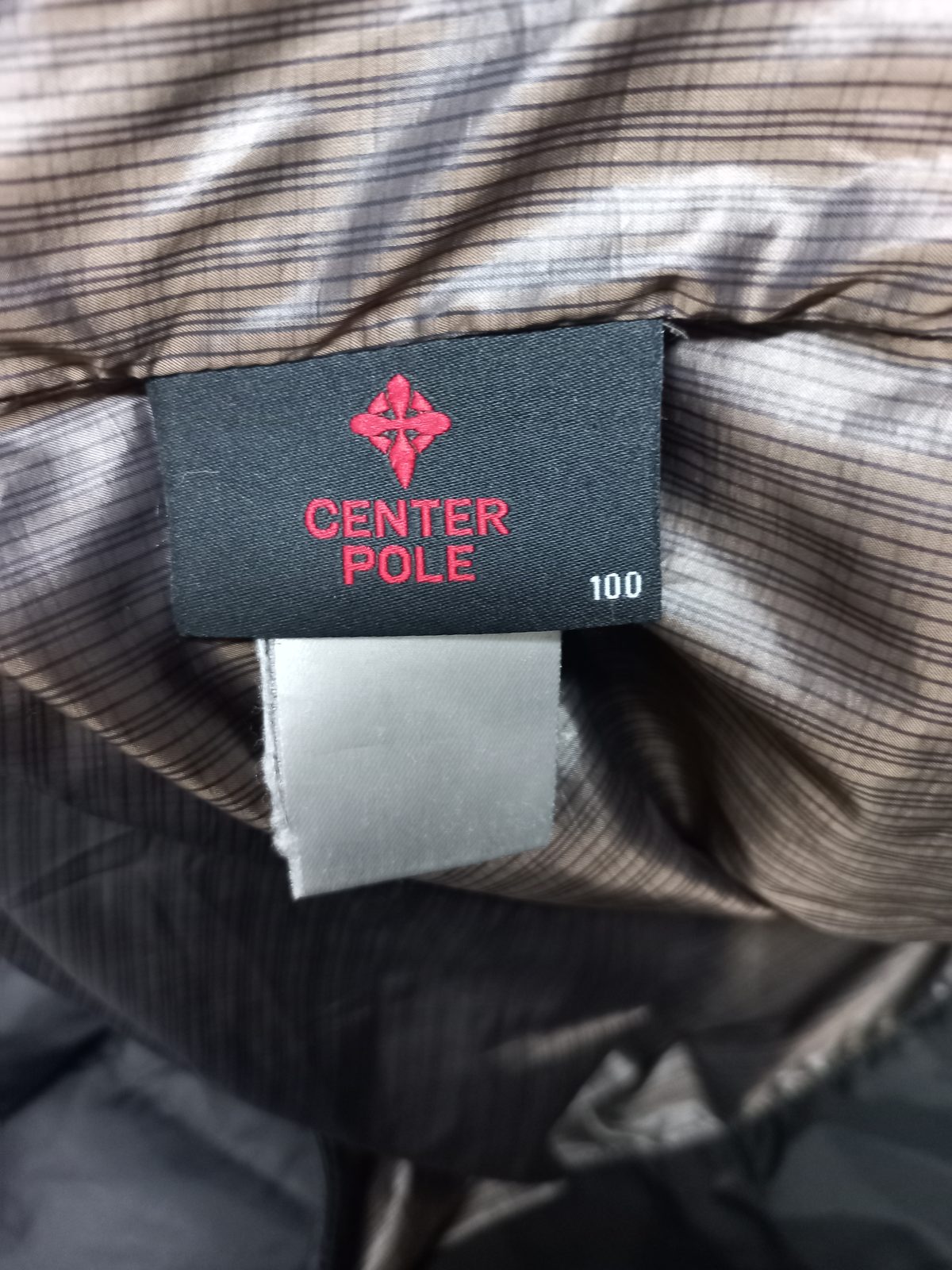 CENTERPOLE 패딩 조끼 블랙 100 사진 4