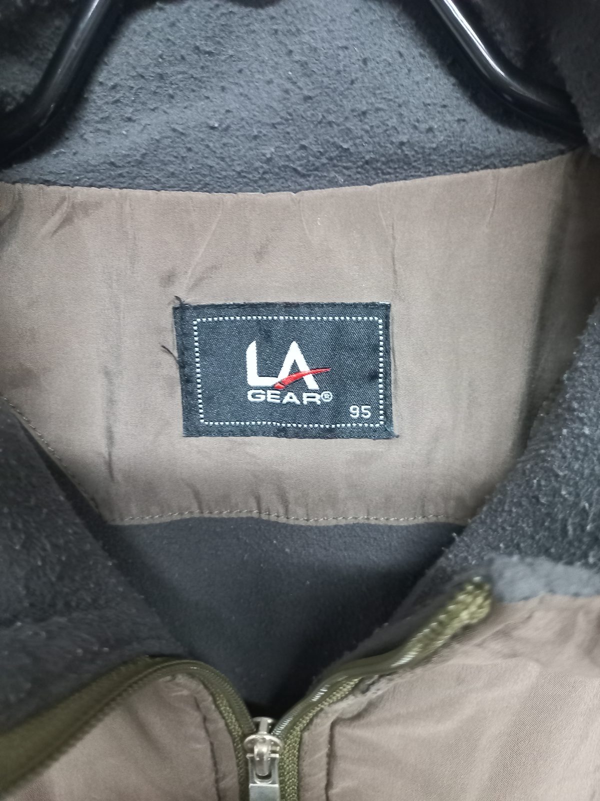 LA GEAR 플리스 안감 조끼 브라운 95 사진 2