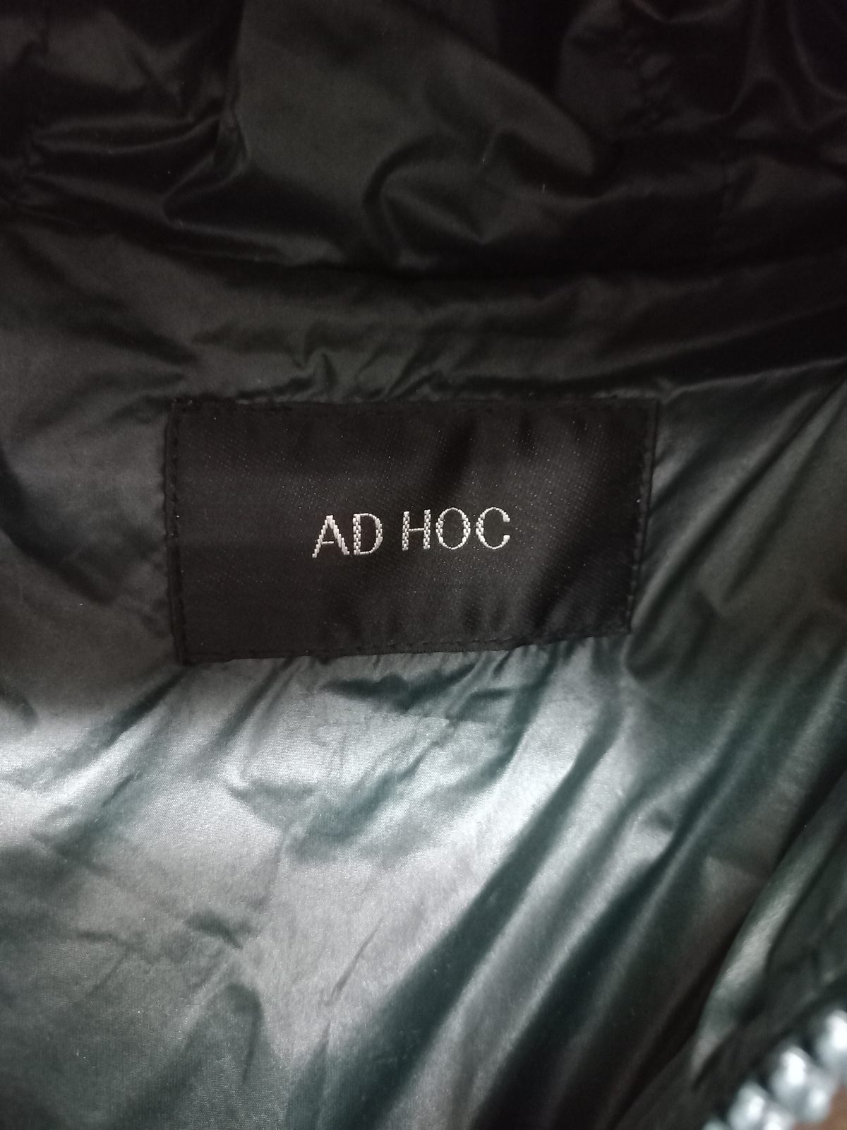 AD HOC 후드 패딩 조끼 브라운 사진 5