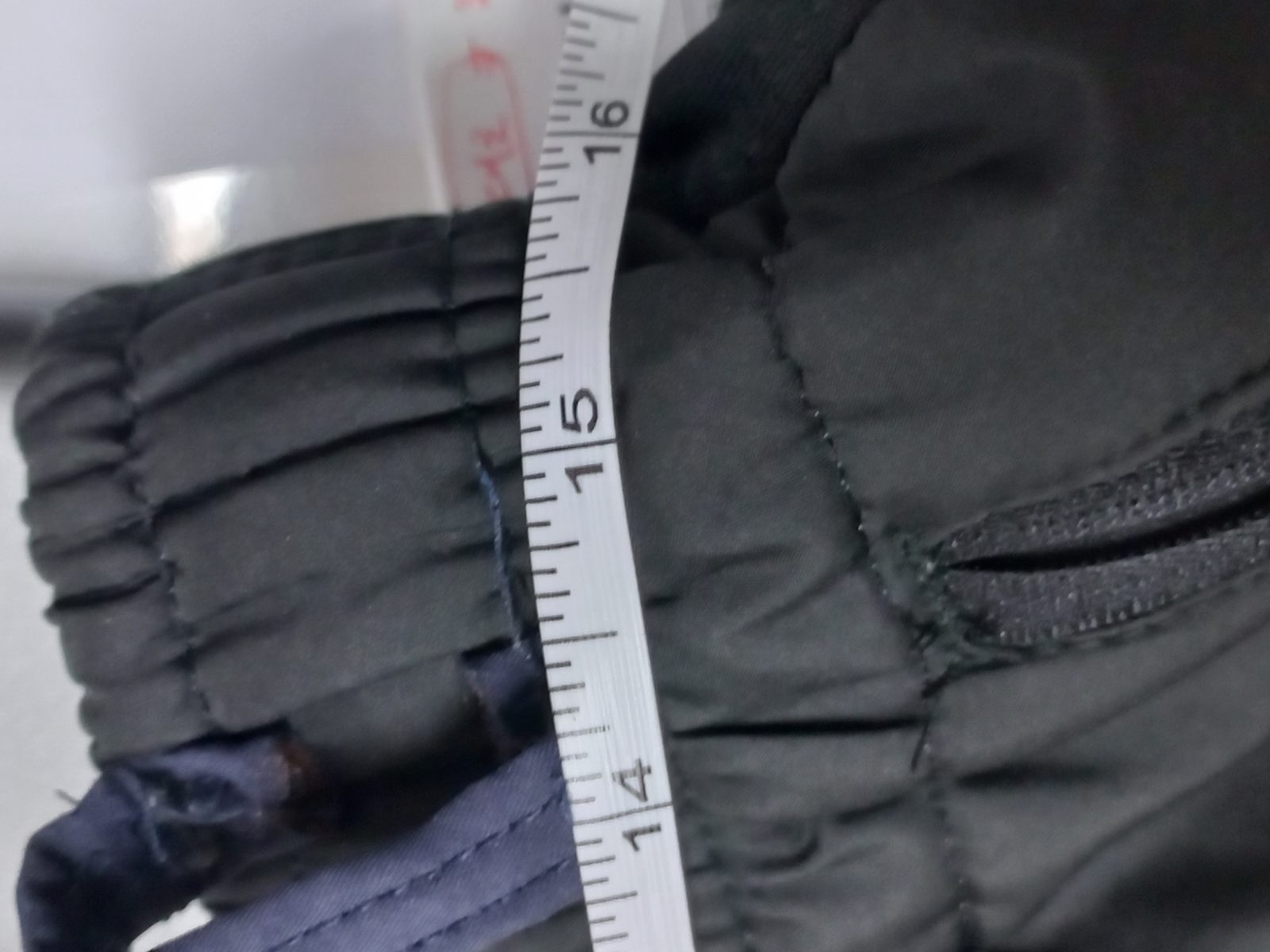 하이브리드 퀼팅 패딩 기모 방한 팬츠 블랙 XXL 사진 4