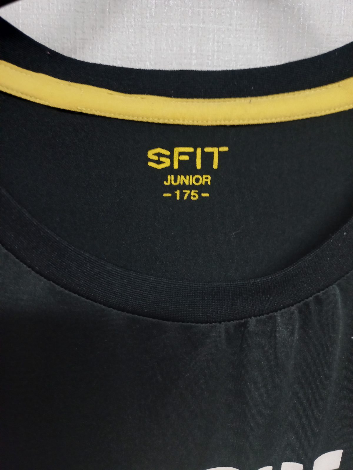 SFIT JUNIOR 175 에너지 스포츠 반팔티 (차콜) 사진 2